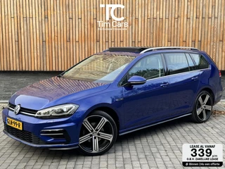 Volkswagen Golf Variant 1.5 TSI R-line Automaat | Panoramdak | Lederen bekleding | Stoel en stuurverwarming | Virtual cockpit | Parkeersensoren voor en achter | Achteruitrijcamera | LED verlichting adaptief