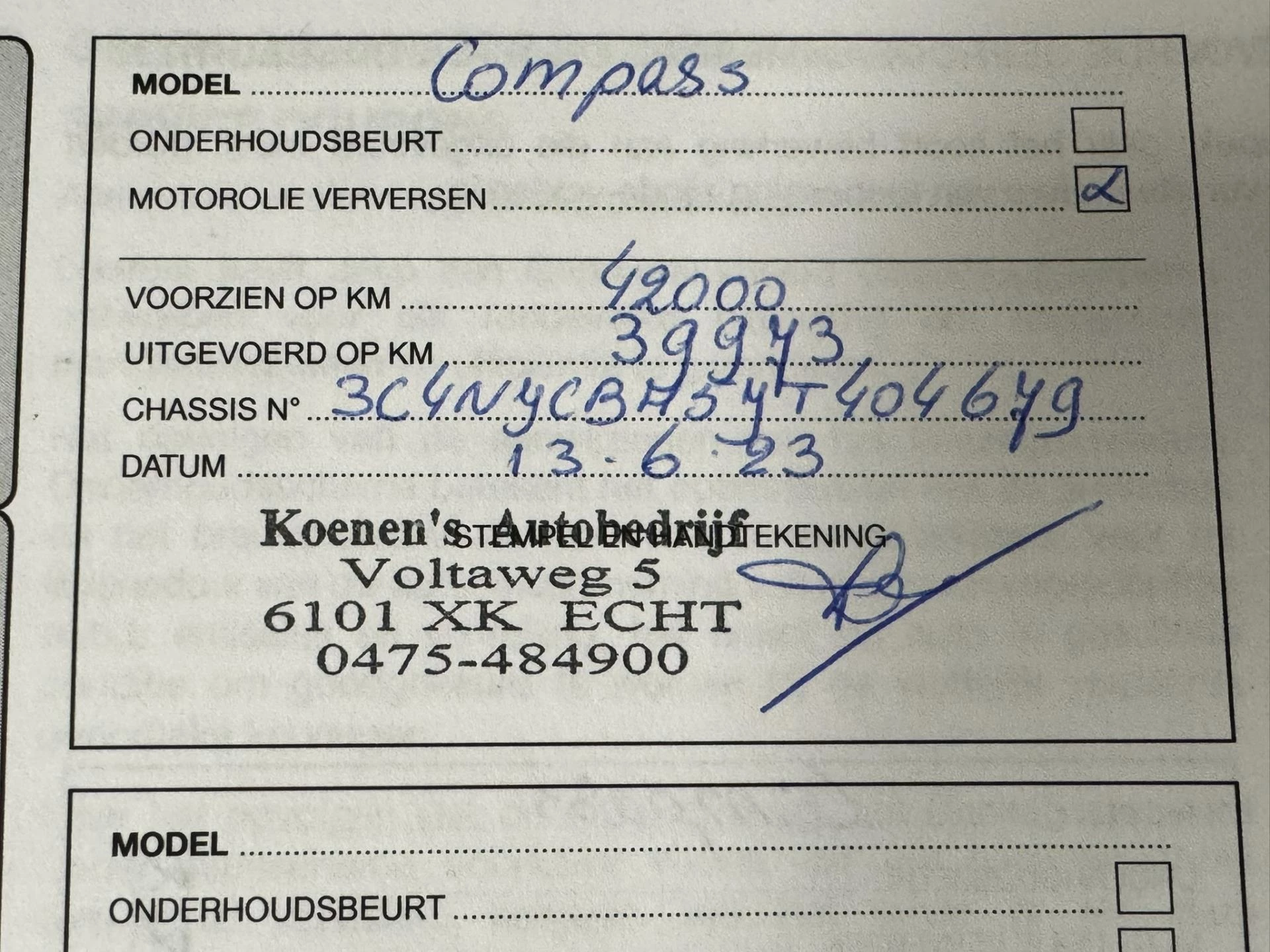 Hoofdafbeelding Jeep Compass