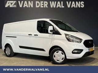 Ford Transit Custom 2.0 TDCI 131pk L2H1 Euro6 Airco | 2x Zijdeur | Camera | Navigatie 2800kg trekhaak, cruisecontrol, parkeersensoren, Apple Carplay, Android auto