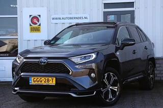 Toyota RAV4 2.5 Plug-in Hybrid 306PK PHEV AWD*Fabrieksgarantie t/m 06-2026*Perfect Toyota Onderh.*1ste Eig.*BTW*Panodak/Leder/360/HUD/DAB/Memorie/JBL/Dodehoek/Rijstrook/Keyless Entry/Apple Carplay-Android/LED/Parkeersens.V+A/19 inch LM*