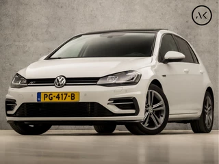 Volkswagen Golf 1.0 TSI R-Line Sport (SCHUIFDAK, VIRTUAL COCKPIT, APPLE CARPLAY, DYNAUDIO, GROOT NAVI, ALCANTARA SPORTSTOELEN, ADAPTIVE CRUISE, LED KOPLAMPEN, KEYLESS, ADAPTIVE CRUISE, GETINT GLAS, PARKEERSENSOREN, NIEUWSTAAT)