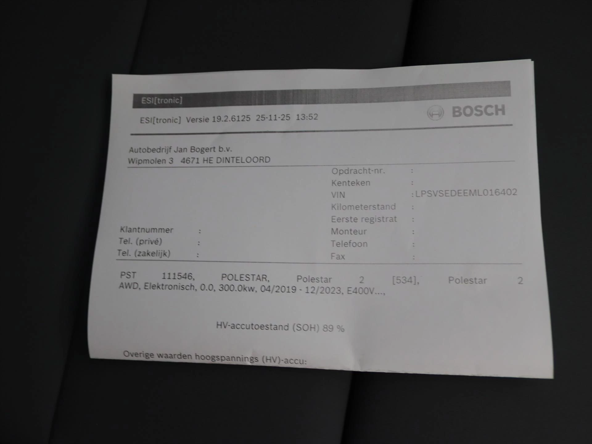 Hoofdafbeelding Polestar 2