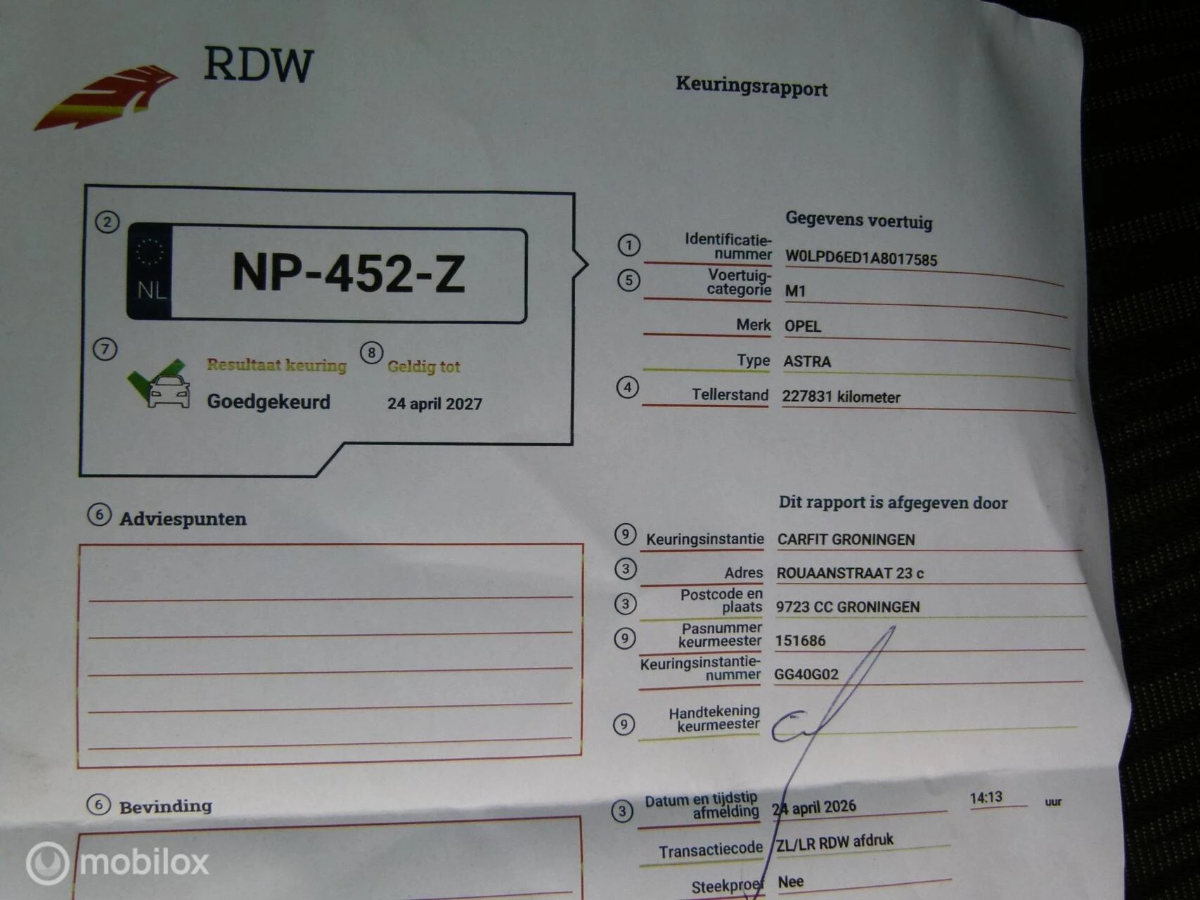 Hoofdafbeelding Opel Astra