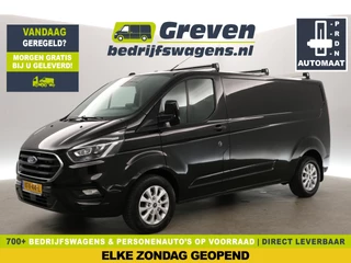 Ford Transit Custom 300 2.0 TDCI L2H1 Limited | Automaat | Xenon | Airco | Camera | Cruise | Carplay | 3 Persoons | PDC | Trekhaak