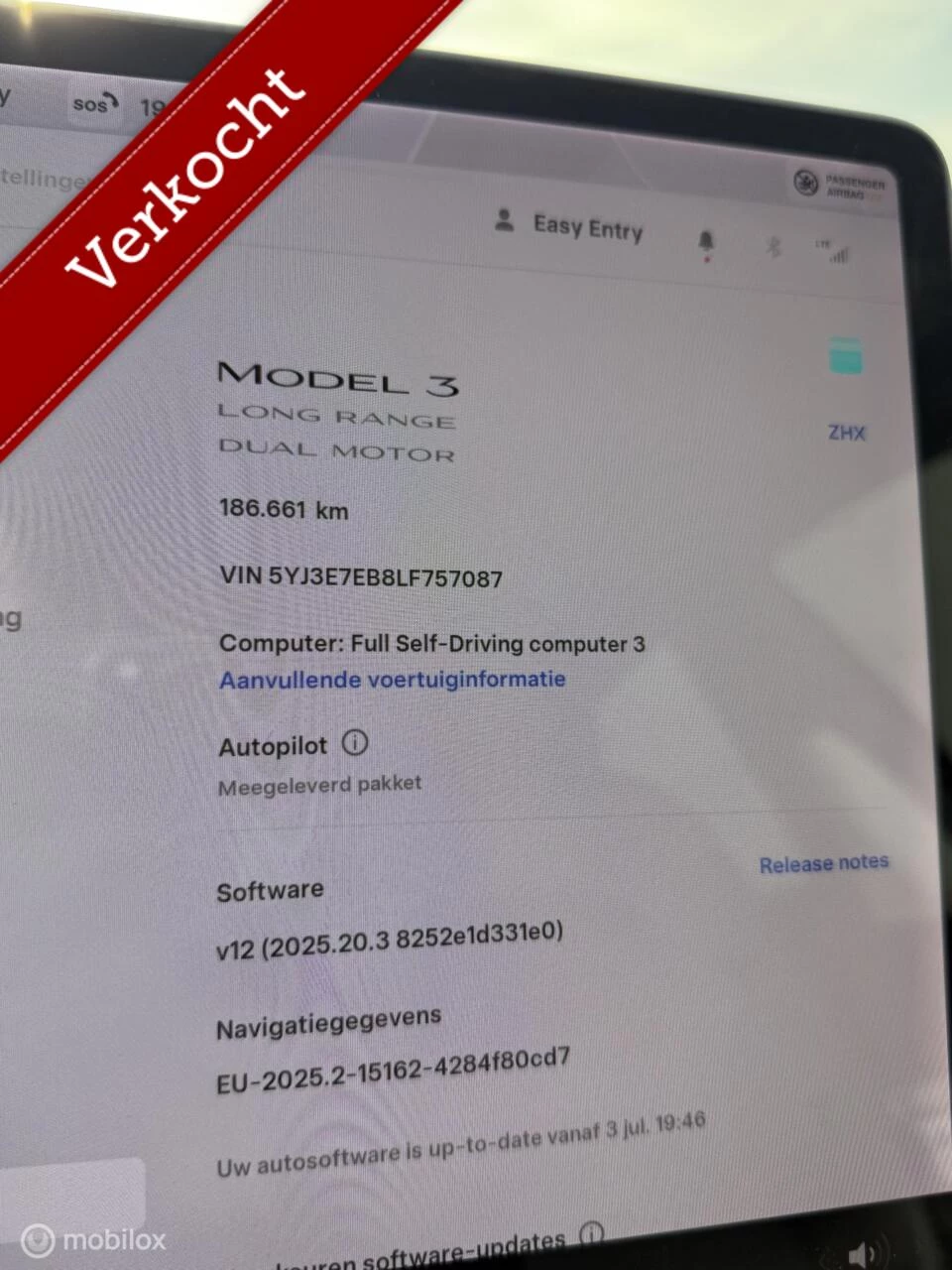 Hoofdafbeelding Tesla Model 3