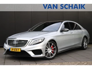 Hoofdafbeelding Mercedes-Benz S-Klasse Mercedes-Benz S-Klasse AMG 63 4Matic Lang | 585 PK | 3D BURMESTER | PANO | STOEL/STUURVERW. | STOELVERK. | MEMORY | 360° CAMERA | LEDER | HEAD-UP | TV | CARBON FULL OPTIONS |