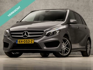Hoofdafbeelding Mercedes-Benz B-Klasse Mercedes-Benz B-Klasse 180 AMG Sport Automaat (PANORAMADAK, GROOT NAVI, SFEERVERLICHTING, RODE GORDELS, LEDER/ALCANTARA, SPORTSTOELEN, GETINT GLAS, TREKHAAK, NIEUWSTAAT)