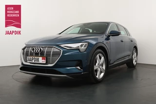 Hoofdafbeelding Audi e-tron Audi e-tron e-tron 55 quattro 408 PK advanced 95 kWh AUTOMAAT / NAVI / CLIMA / CRUISE / FULL LED / PDC / LMV / LICHT & REGEN SENSOR