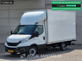 Iveco Daily 35S14 Laadklep Zijdeur Bakwagen Airco Cruise Euro6 Meubelbak Koffer 20m3 Airco Cruise control