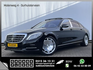 Hoofdafbeelding Maybach S-klasse Maybach S-klasse 600 V12 B&O(811) HUD 360° Nachtsysteem(610) Uniek
