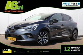 Renault Clio 1.0 TCe Initiale Paris 101PK Groot Navigatie Achteruitrijcamera Lederen Bekleding 17 inch LMV