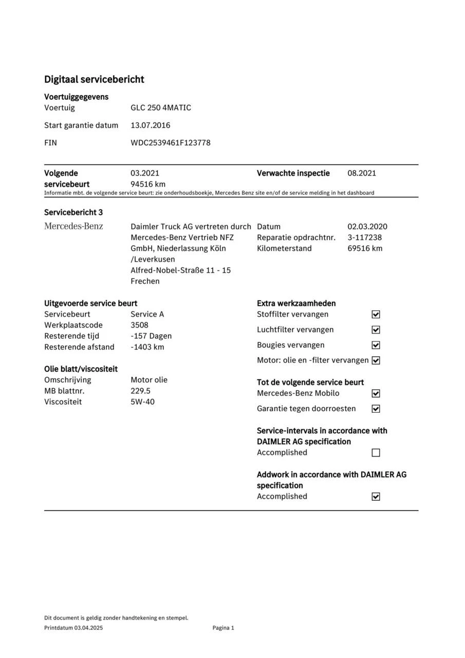 Hoofdafbeelding Mercedes-Benz GLC
