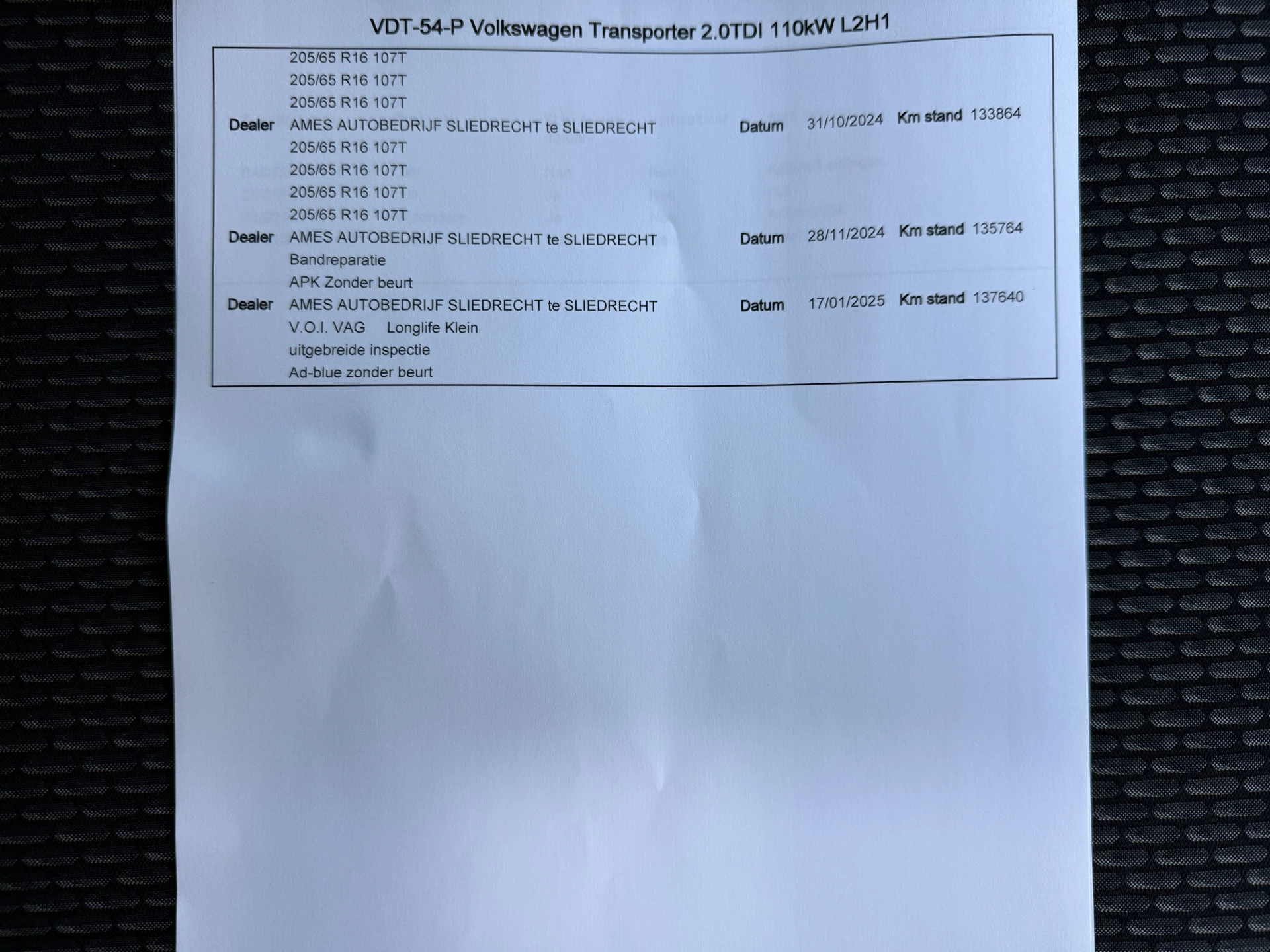 Hoofdafbeelding Volkswagen Transporter