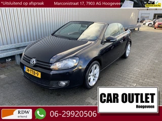 Volkswagen Golf Cabriolet 1.2 TSI BlueMotion Navi, Leer/Alc, CC, PDC, Multimedia, PDC, LM, z.g.a.n. APK – Inruil Mogelijk –