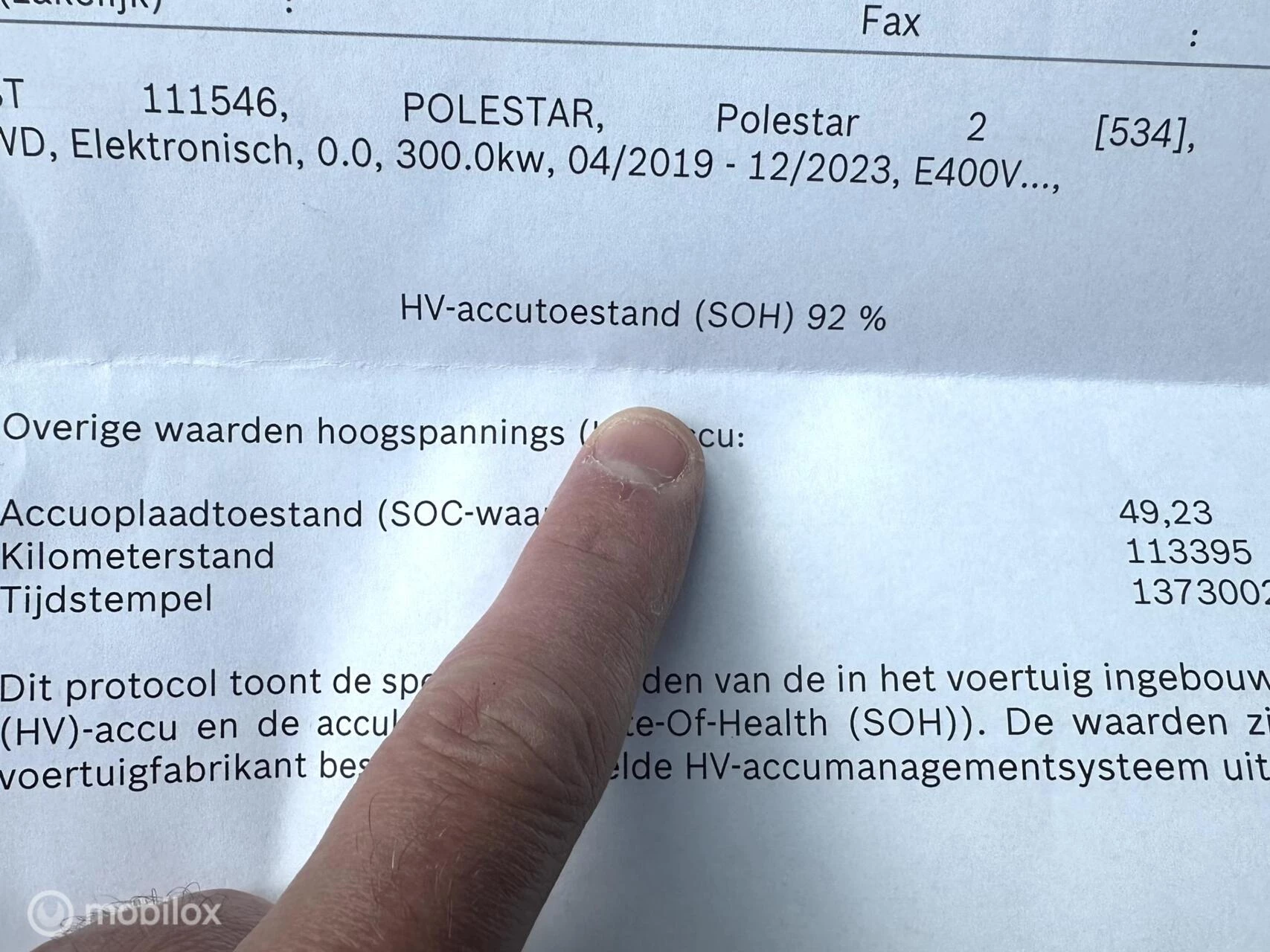 Hoofdafbeelding Polestar 2