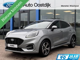 Ford Puma 1.0 EcoBoost Hybrid ST-Line X 125PK Automaat Winterpack Camera Cruise Navi B&O Climate Keyless Elek. Achterklep Full-LED Privacy Glass *Sportief*