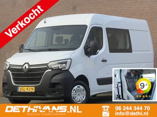 Renault Master 2.3dCi 135PK Dubbelcabine / Camera / Cruisecontrol / Euro6