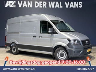 Volkswagen Crafter 2.0 TDI 140pk L3H3 L2H2 Euro6 Airco | Camera | Apple Carplay | Cruisecontrol Android Auto, Parkeersensoren, Bijrijdersbank, 3000kg Trekvermogen, zilver