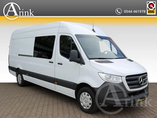 Hoofdafbeelding Mercedes-Benz Sprinter Mercedes-Benz Sprinter 319 3.0 CDI L3H2 V6 7G-TRONIC DUBBELCABINE AIRCO MBUX CAMERA PDC GEVEERDE STOEL