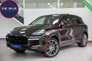 Porsche Cayenne 4.8 Turbo Exclusive Bi-Color Dealer Onderhouden Mahogany Metallic