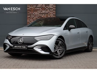 Hoofdafbeelding Mercedes-Benz EQE Mercedes-Benz EQE 300 AMG Line 89 kWh | Panoramadak | Distronic+ | Burmester | Memory | Leder | Surround Camera | Digital Light | Keyless Go | Warmtepomp |