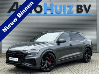 Audi Q8 55 TFSI e quattro Pro Line S-Line Audi S Sportstoelen Ruitstiksel ACC Head-Up Display Panoramadak Bang & Olufsen 23 Inch RSQ8 velgen Matrix Led Nachtzicht 360 Gr Camera Standkachel Keyless Entry Vol!