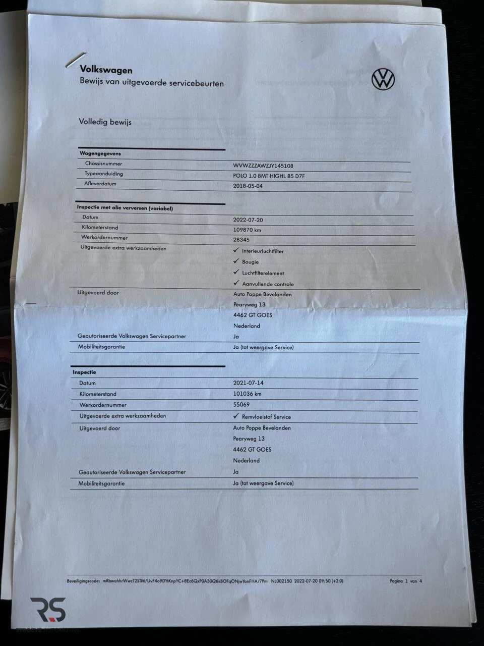 Hoofdafbeelding Volkswagen Polo