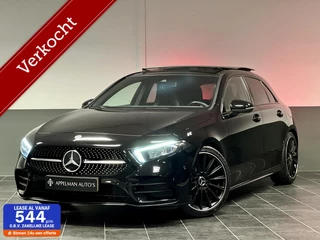 Hoofdafbeelding Mercedes-Benz A-Klasse Mercedes A-klasse 200 AMG | SFEER | CAMERA | PANO | WIDESCREEN |