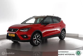 Seat Arona 1.0 TSI 110PK Automaat FR Business Intense leder|stoelverwarming|cam|nav|led|acc|lmv18