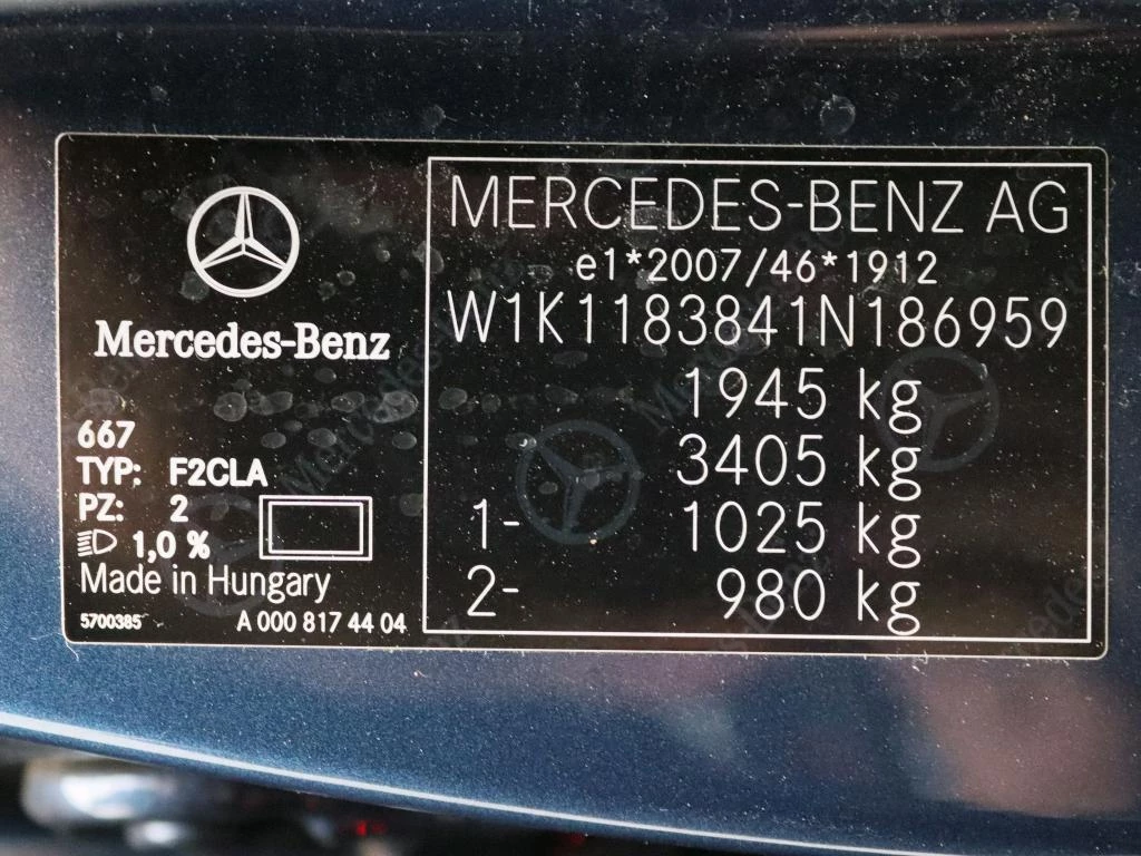 Hoofdafbeelding Mercedes-Benz CLA