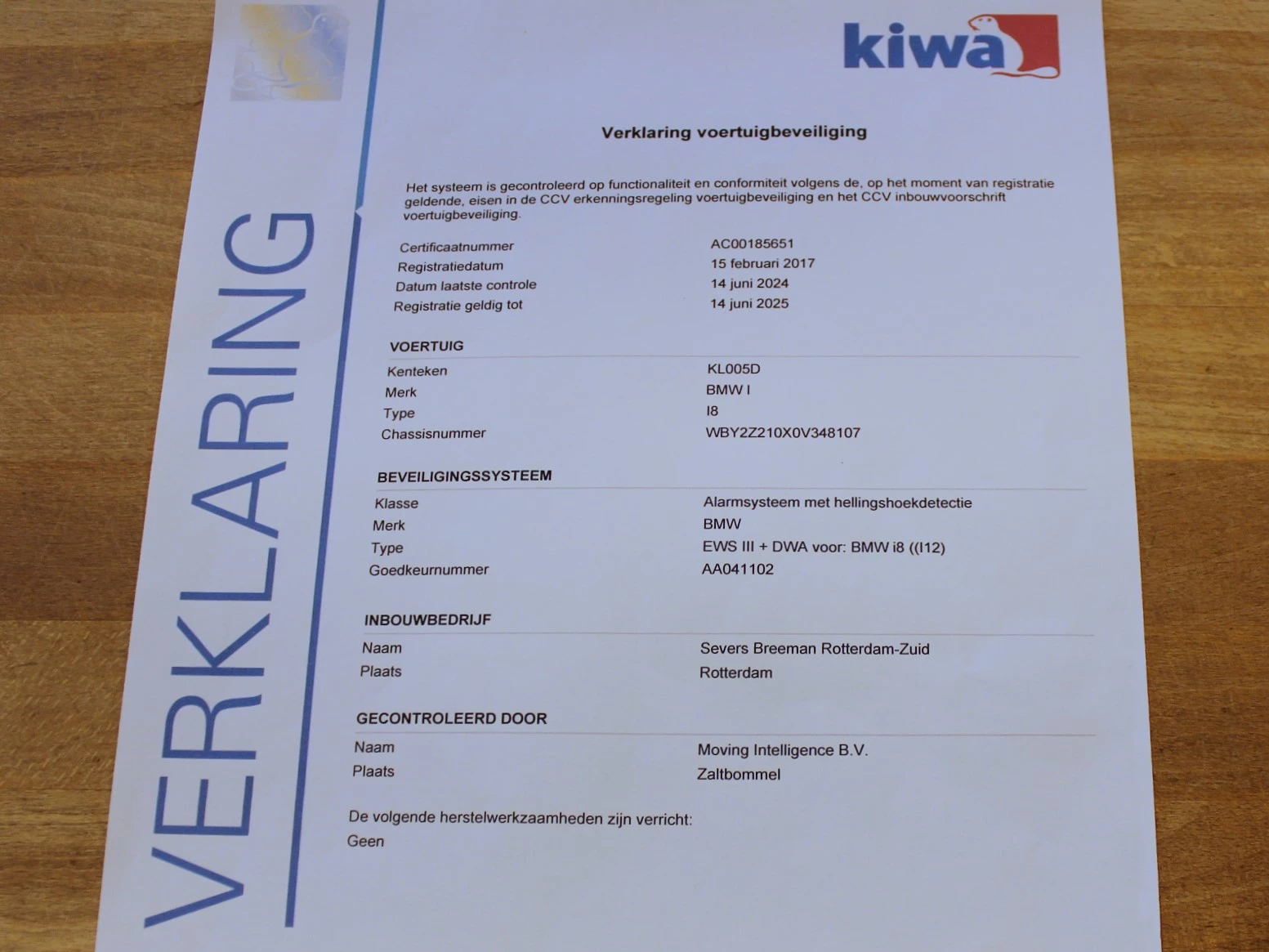 Hoofdafbeelding BMW i8