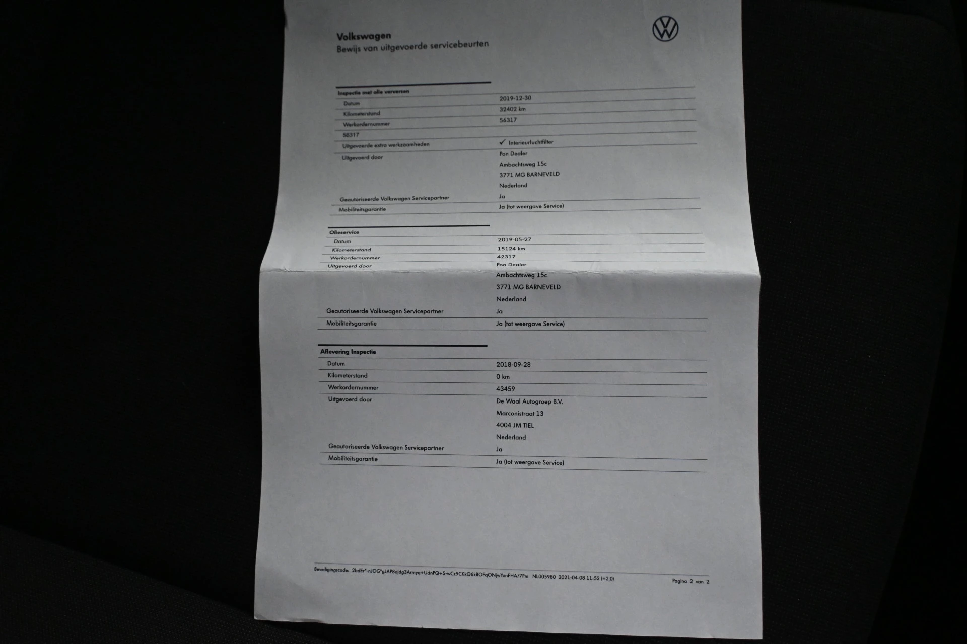 Hoofdafbeelding Volkswagen up!
