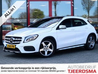 Mercedes-Benz GLA-klasse 200 Premium Plus AMG | Trekhaak | Schuif/ Kantel Dak | 360 Camera | Stoelverwarming | Navigatie | Climate Control | All Season banden | Parkeersensoren |