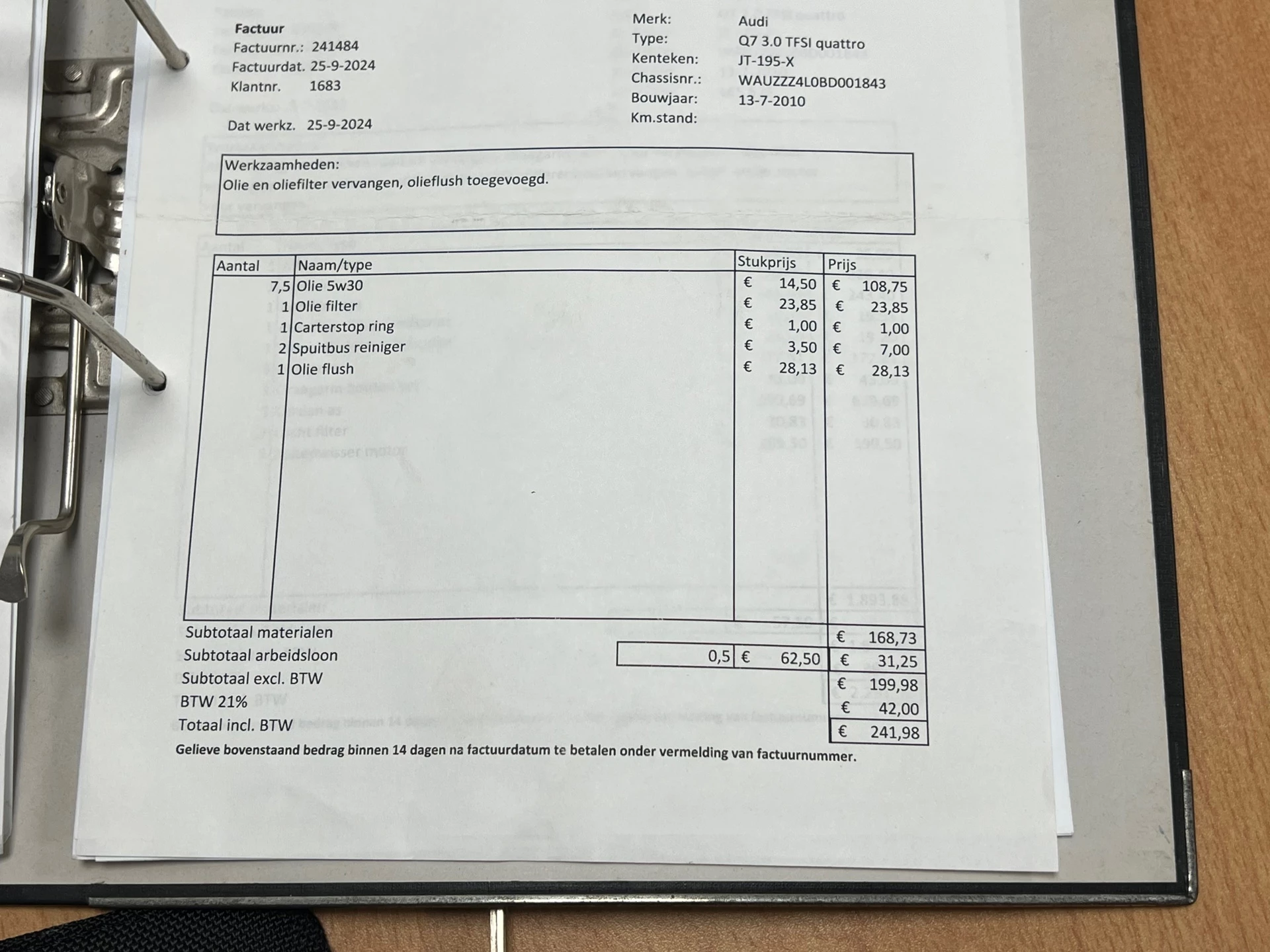 Hoofdafbeelding Audi Q7