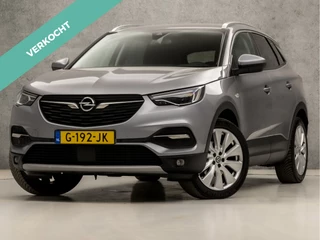 Opel Grandland X 1.2 Turbo Executive Deluxe (APPLE CARPLAY, GROOT NAVI, CLIMATE, STUUR/STOELVERWARMING, CAMERA, LEDER, SPORTSTOELEN, LED KOPLAMPEN, GETINT GLAS, DAB+, TREKHAAK, NIEUWSTAAT)