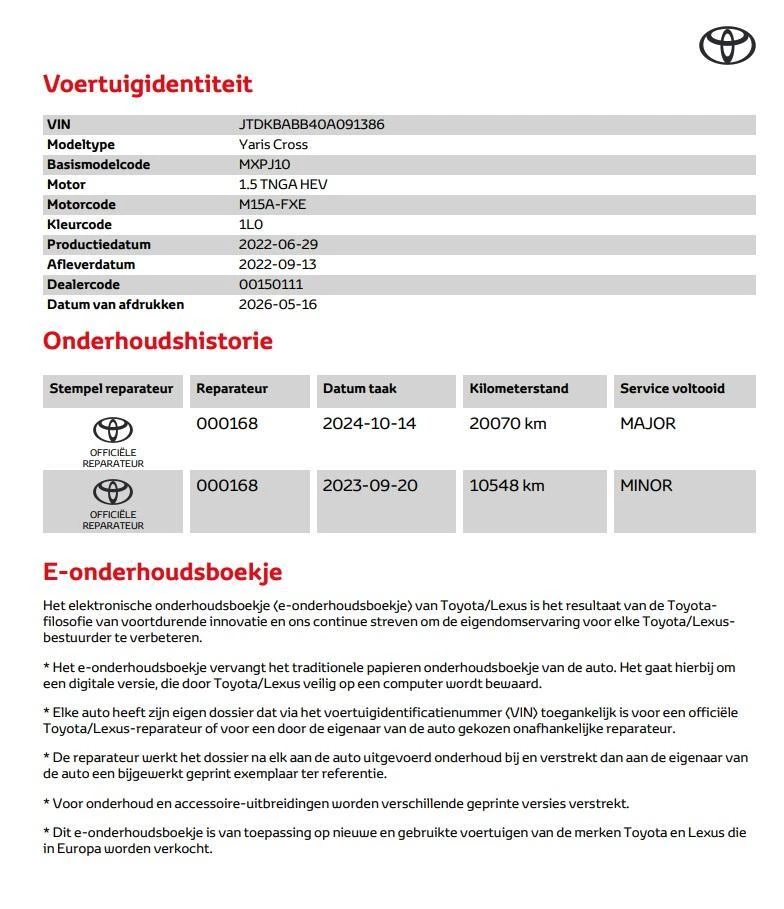Hoofdafbeelding Toyota Yaris Cross