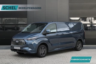 Hoofdafbeelding Ford E-Transit Custom Ford E-Transit Custom 340 L2H1 Limited 65 kWh 218pk - 2x Schuif - LED - 360 Camera - B&O - ACC - Navi - Stoel/Stuurverwarming - Rijklaar