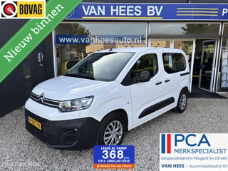 Citroen Berlingo 1.2 PureTech 110 pk Live navigatie camera PDC carplay DAB trekhaak climate control