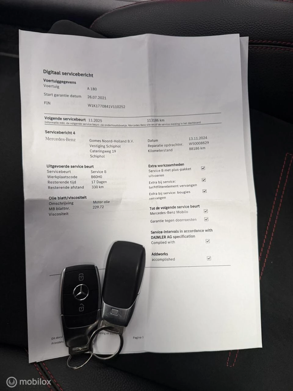 Hoofdafbeelding Mercedes-Benz A-Klasse