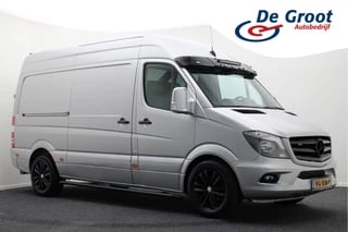 Mercedes-Benz Sprinter 313 2.2 CDI Automaat Leer, Cruise, Navigatie, Bluetooth, VanStep met Trekhaak, 18''