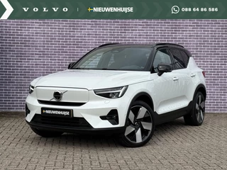 Volvo XC40 Recharge Twin Ultimate 82 kWh | 1800KG trekgewicht  | 408PK | Trekhaak | Panorama Schuifdak | 360° Camera | Nubuck | Standkachel | Harman/Kardon | VOL