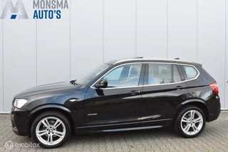 BMW X3 xDrive20i M-Sport 2014 Saphirschwarz Pano HUD 19" LMV HiFi Elek. trekhaak