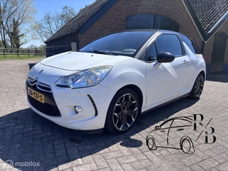 Citroen DS3 1.6 So Chic in Black AIRCO CRUISE PARK SENS