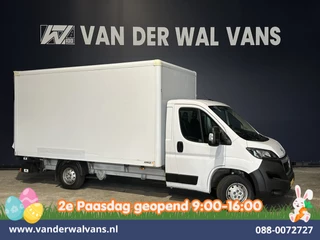 Peugeot Boxer 2.2 BlueHDi 141pk Bakwagen 436cm Lang Laadklep Euro6 Airco | Cruisecontrol | 1055kg laadvermogen Bijrijdersbank