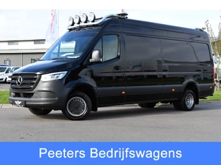 Mercedes-Benz Sprinter 519 3.0 CDI L3H2 PB Edition Camera, Cruise, Carplay, 3500kg Trekhaak, LED, Standkachel, Stoelverwarming, Automaat, Multimedia, Uniek!