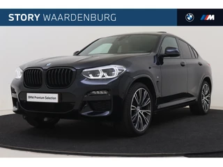 Hoofdafbeelding BMW X4 BMW X4 xDrive20i High Executive M Sport Automaat / Panoramadak / Trekhaak / Achteruitrijcamera / Sportstoelen / Stoelverwarming / Adaptieve LED / Parking Assistant / Head-Up / Harman Kardon
