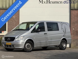 Marge Mercedes Vito Bestel 113 CDI 320 DC Lang Automaat Trekhaak Leer