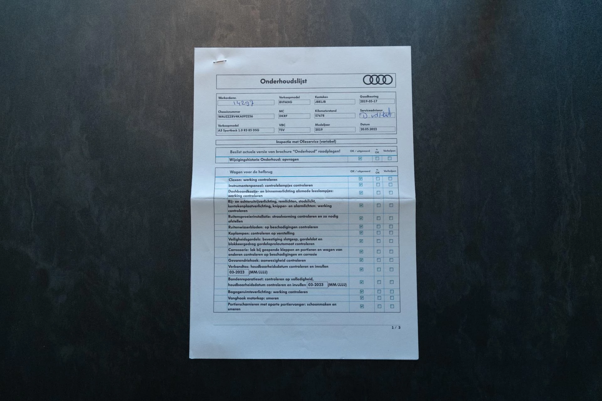 Hoofdafbeelding Audi A3