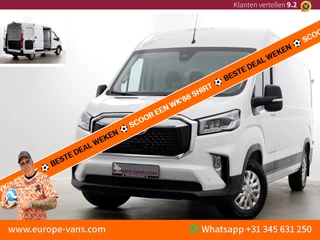 Maxus eDeliver9 L3H2 72kWh WLTP Range 280km 100% Elektrisch Airco/Camera/ACC 02-2024