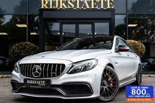 Hoofdafbeelding Mercedes-Benz C-Klasse Mercedes C-klasse Estate AMG C63 S Edition 1|PANO|KERAMISCH